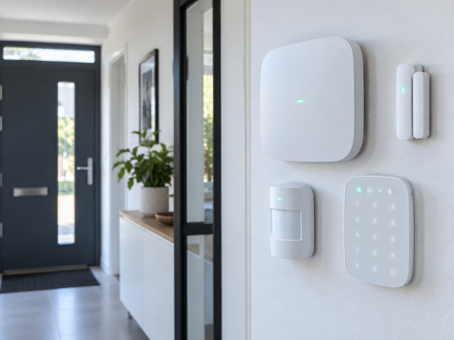 Ajax alarmsysteem in een particuliere woning